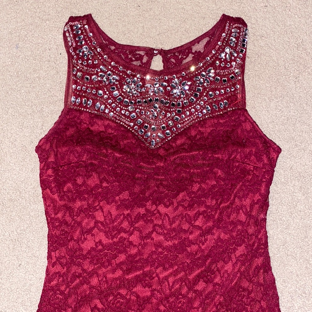 B. Darlin Maroon Dress